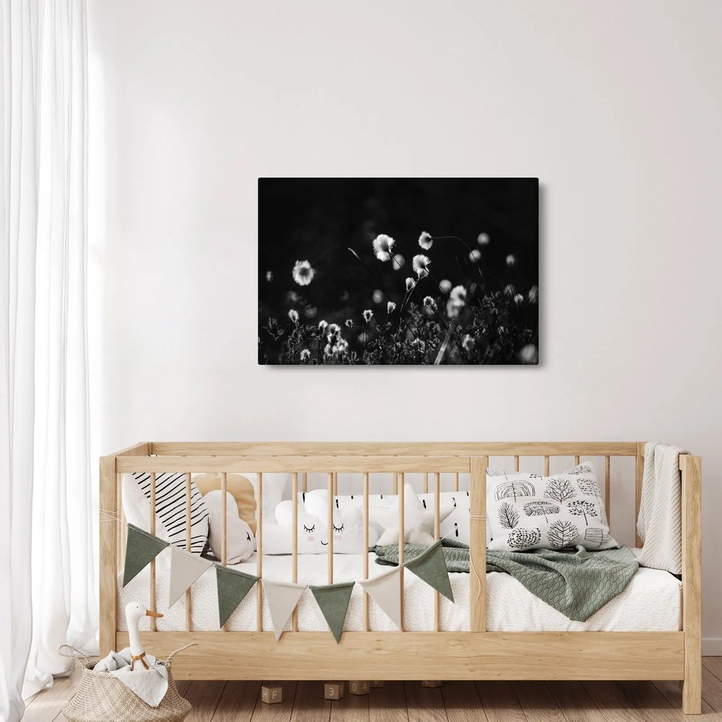 Tablou - Pajiște cu iarbă de cozonac N⁰1 (90x60 cm)