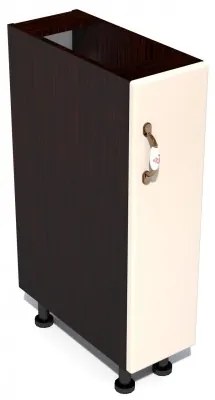 Corp inferior 20 cu 1 usa Zebra MDF vanilie simplu