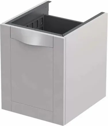 Dulap mediu lateral crem mat Oristo Skagen 40x50 cm sertar cos de rufe