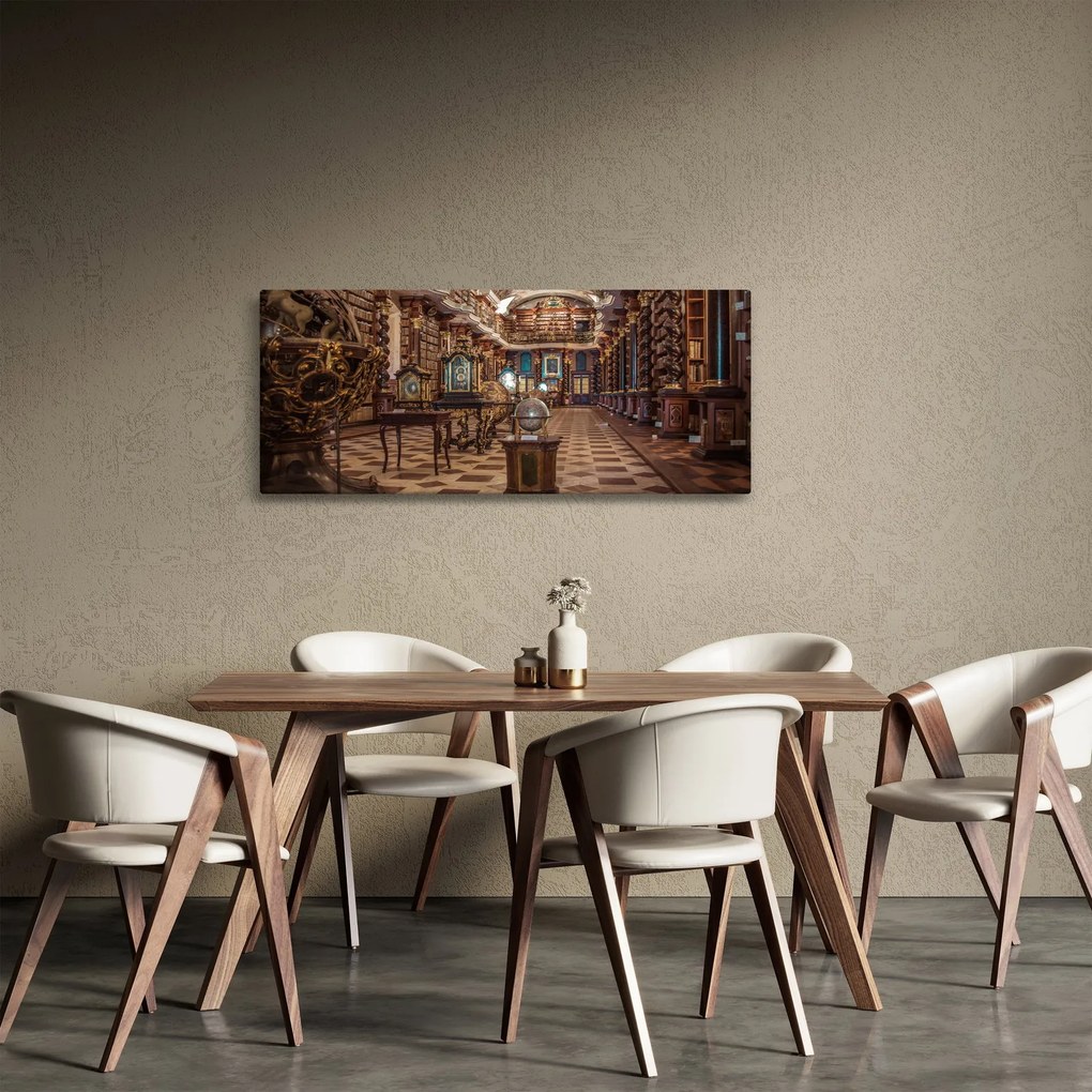 Tablou -Clementinum de Praga (120x50 cm)
