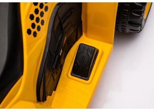 ATV electric pentru copii CAT 30W/4000 mAh galben/negru