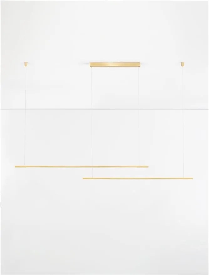 Lustra suspendata LED design liniar BRILLIA 40W, NVL-9060282