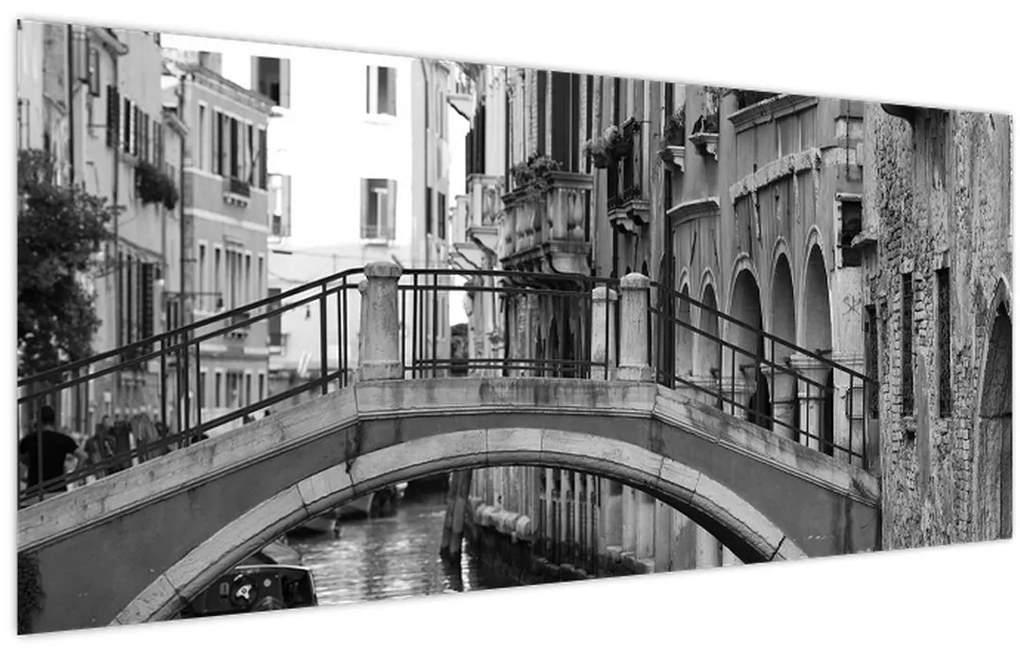 Tablou - Vedere din Veneția (120x50 cm)