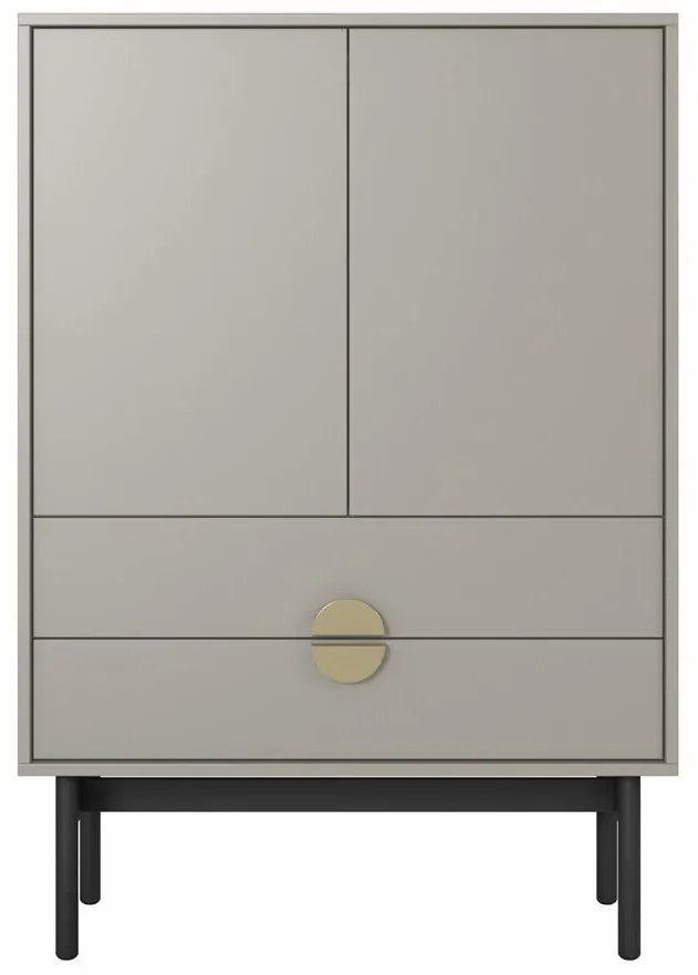 Comodă Stellia S4 (gri bej). 1100447