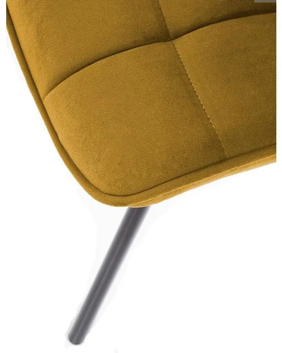Scaun de sufragerie Nissau (mustar). 1008233