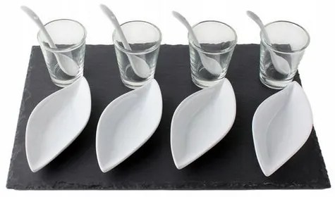 Set de servire pentru delicatese EH 13 buc ,boat