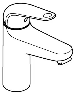 GROHE 24326001 - Baterie pentru lavoar SWIFT DN 15, mărime M, crom lucios