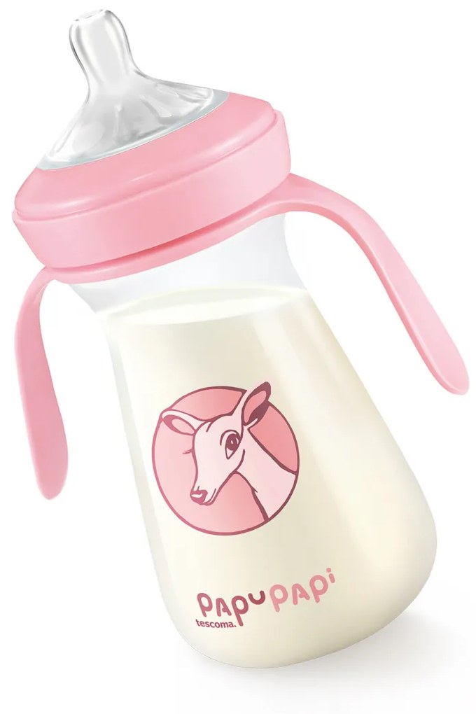 Sticlă Tescoma PAPU PAPI 250 ml, roz, 250 ml