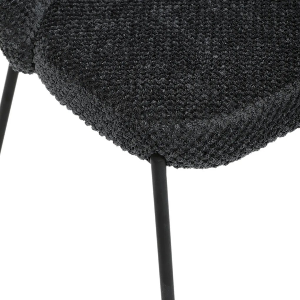 Set de scaune de sufragerie Bouclé CT-W1077 GREY2,4 buc