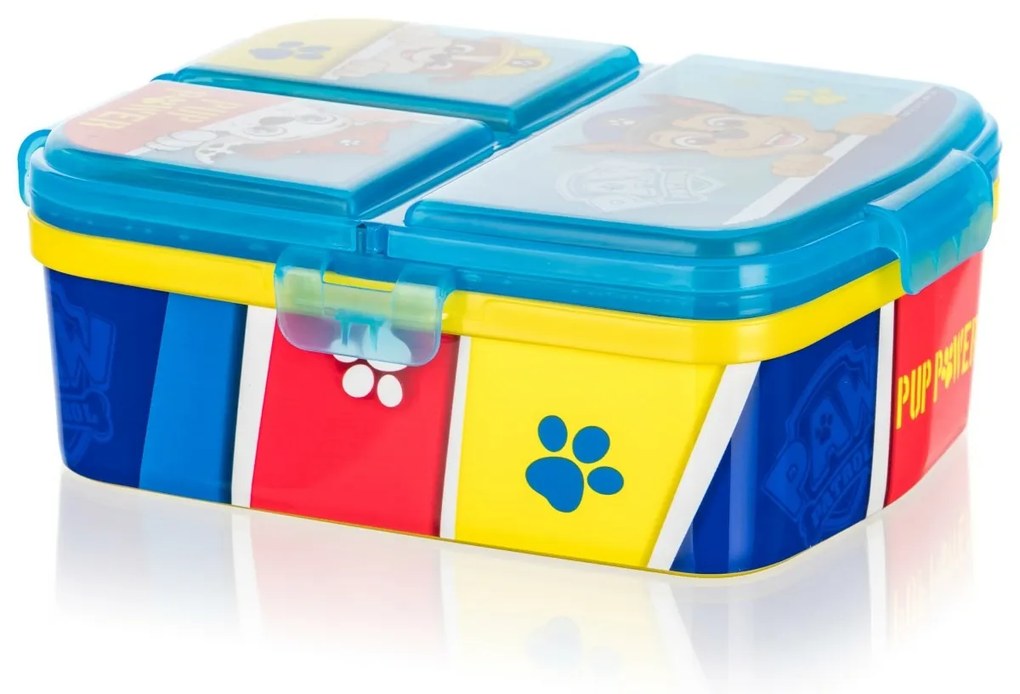 Vetro-plus Cutie pentru gustare divizată PATROLA17,5 x 13 cm