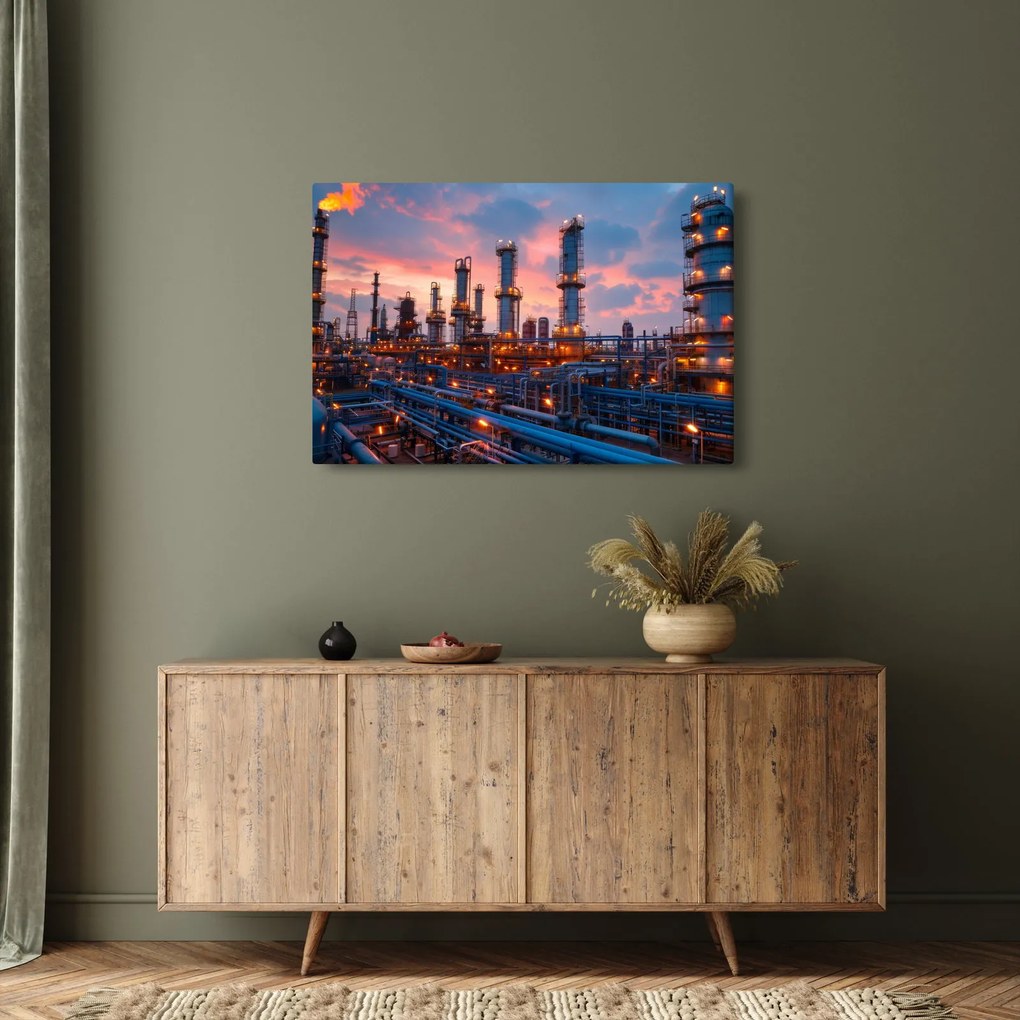 Tablou - Instalație industrială (90x60 cm)