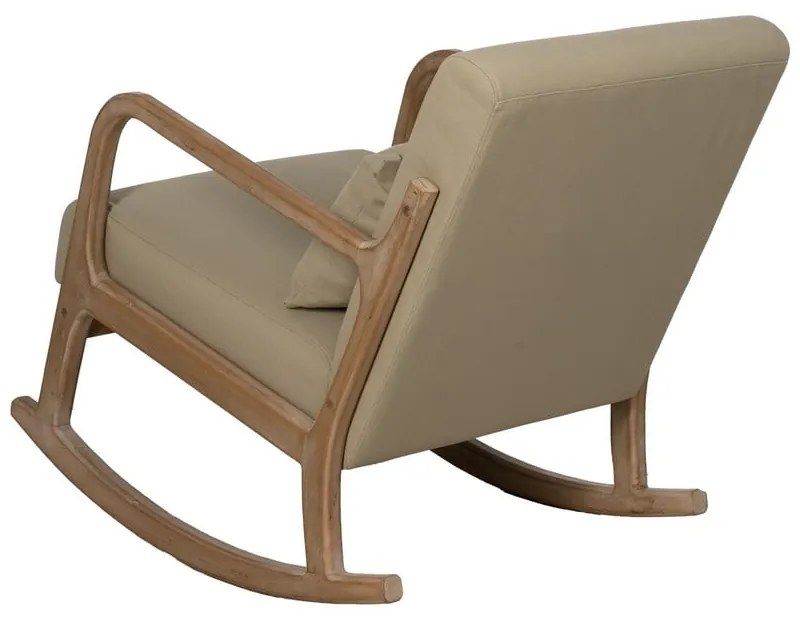 Fotoliu bej balansoar Weave – Ixia