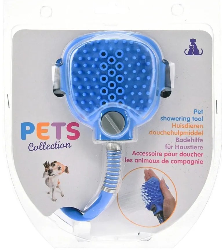 Duș pentru câini și pisici, colecția Pets, 240 cm, culoarea albastru