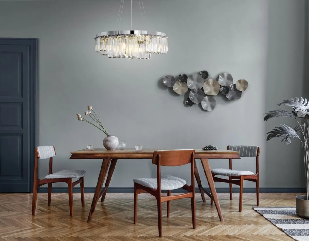 Lustra suspendata design decorativ COLLINE MYMOD083PL-09CH