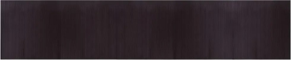 vidaXL Covor dreptunghiular, maro închis, 100x500 cm, bambus