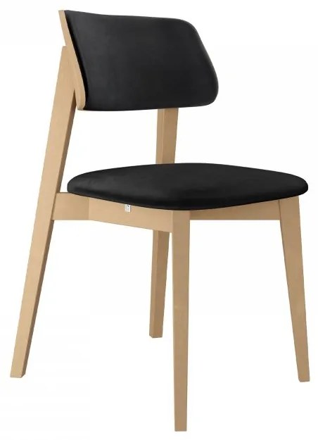 Scaun sufragerie KD 63 C (Fag + Negru) . 1103446