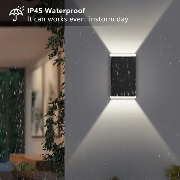 Aplică LED solară Brilagi SUN GUARD LED/2W/3,7V 2000 mAh IP45