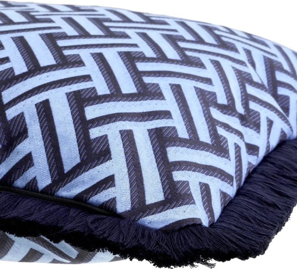 Perna decorativa design LUX Doris S blue, 50x50cm