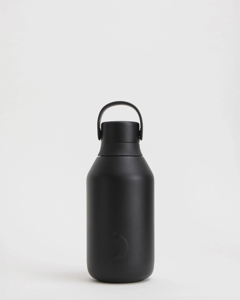 Termos Chilly's Bottles Onyx Black, Seria 3, 350 ml