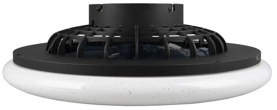 Plafonieră negru-mat LED Stralsund – Reality