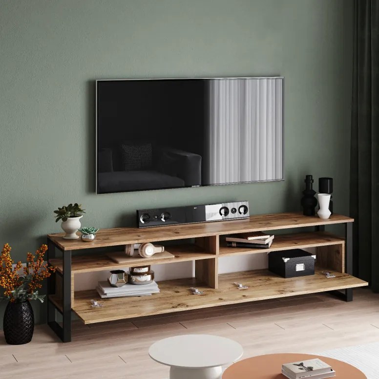 Ansamblu Comoda TV ML19-A Atlantic Pine