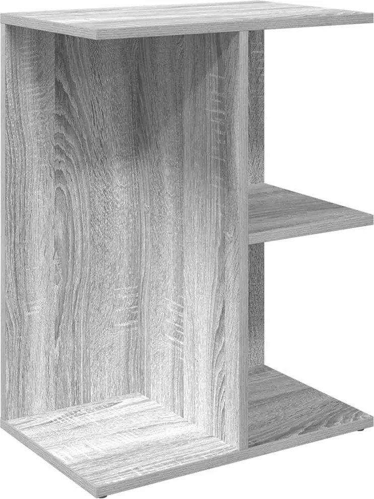 vidaXL Noptiera gri Sonoma 46,5x29x61 cm lemn prelucrat
