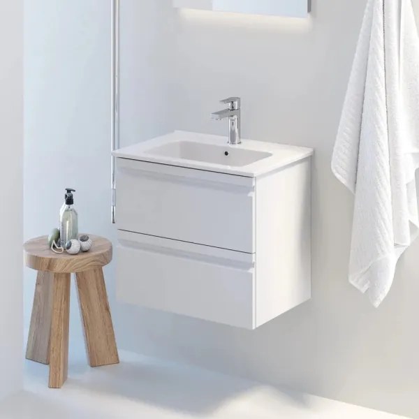 Corp de baie cu chiuvetă VEDO + oglindă LED 10W/230V IP44, alb