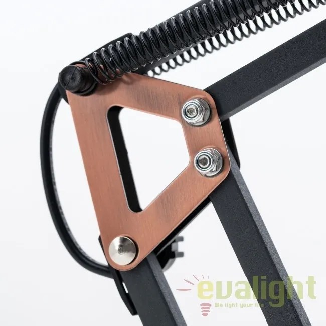 Aplica cu brat articulat Bachelor WA 2-1347 schwarz-cu OR