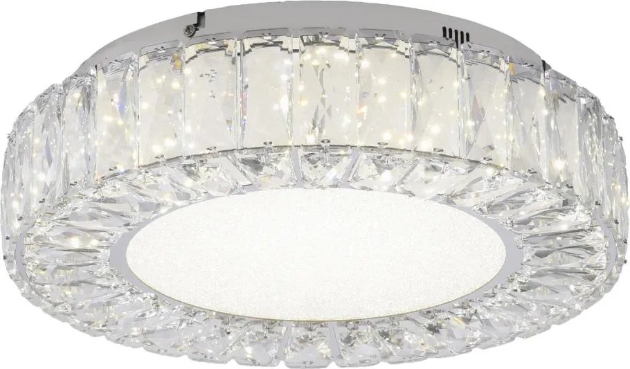 JUST LIGHT. 15221-17 - Plafonieră LED KULUNKA LED/32W/230V crom
