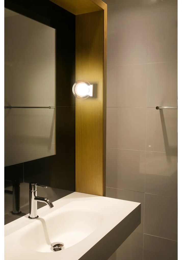 Aplica de perete baie cu protectie IP44 PERLA Chrome 40086