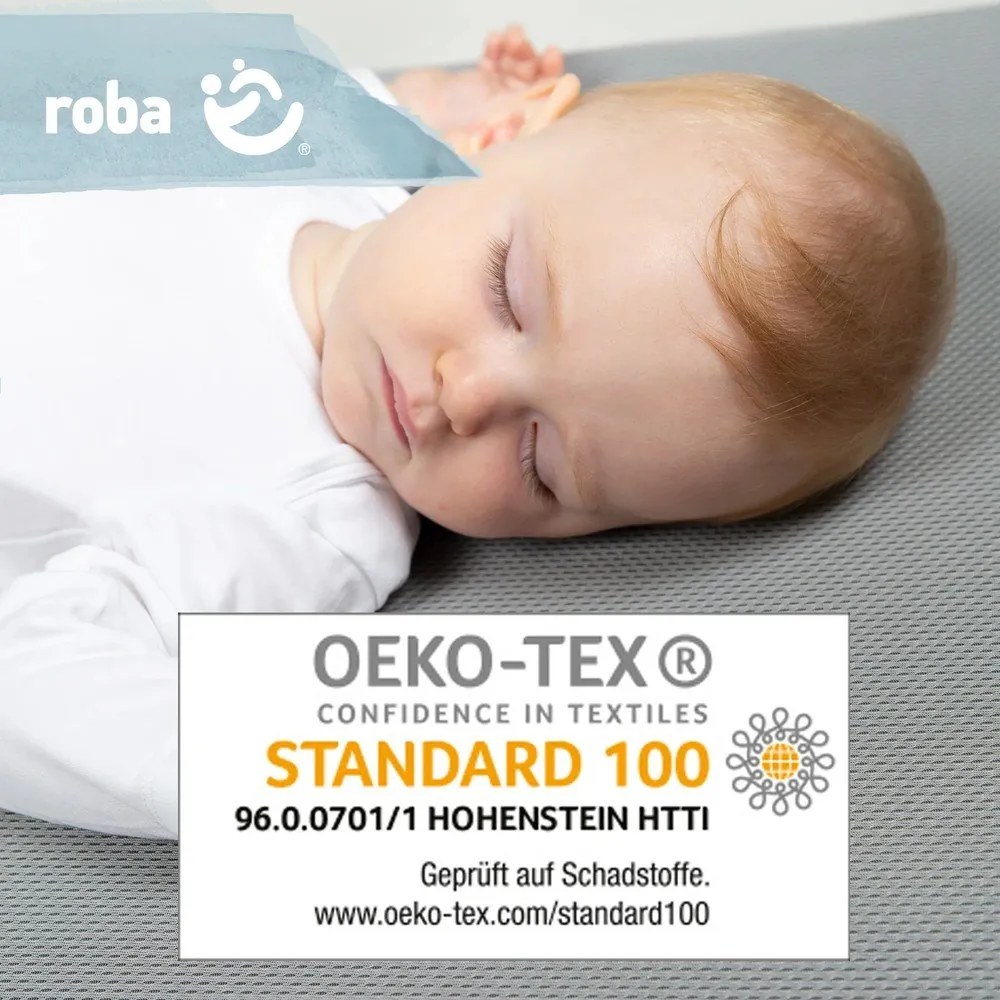 Saltea pentru copii din spumă 60x120 cm Air balance Premiummesh – Roba