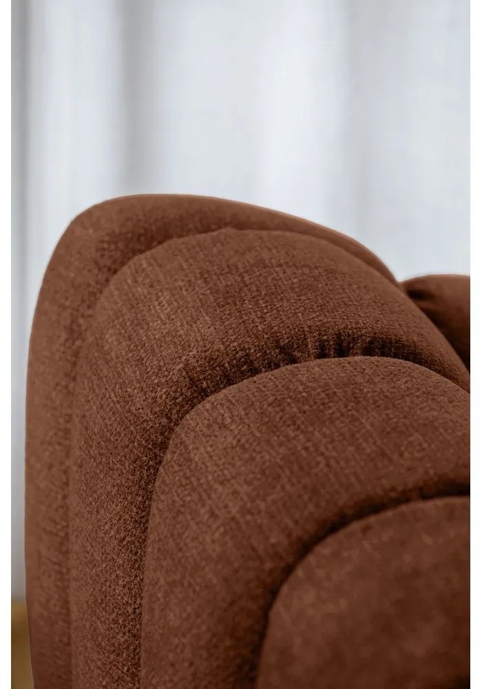 Colțar teracotă (cu colț pe partea dreaptă/cu șezlong) Shell – Miuform