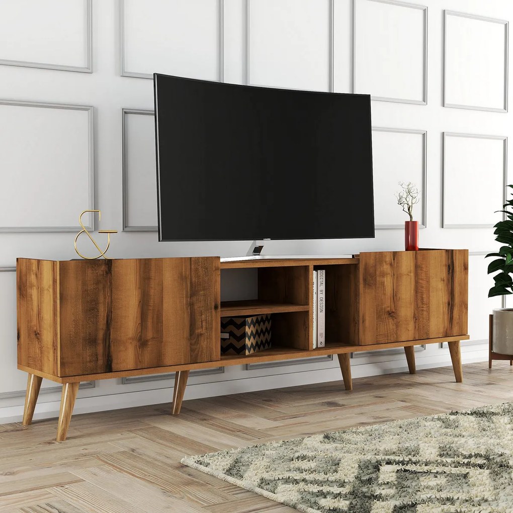 Masă TV Lotus Walnut