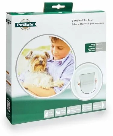 PetSafe® Staywell Door seria 200 alb , 29,2 x 29,2cm