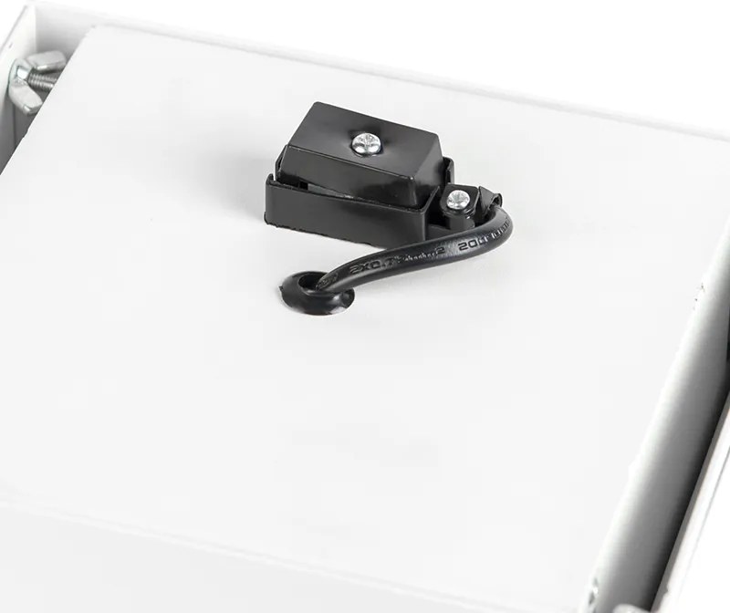 Set de 6 spoturi încastrate albe AR111 pivotante și înclinabile fără ramă - Oneon