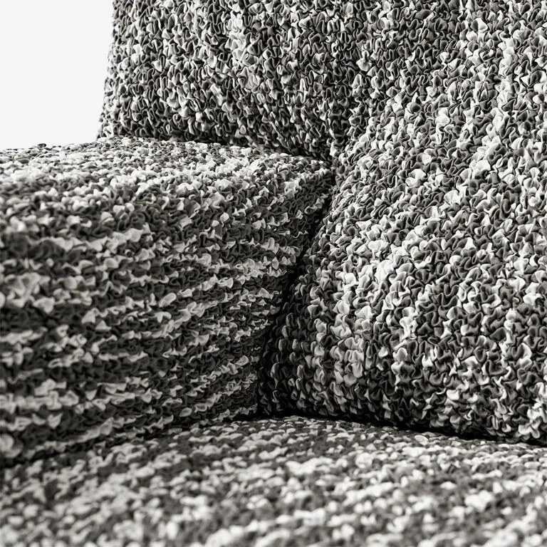 Huse bielastice UNIVERSO NOU dungi alb-negru fețe de pernă 2 buc (40 x 40 cm)
