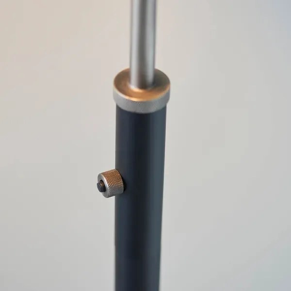 Endon 98753 - Lampă de podea FRANKLIN 1xE27/10W/230V crom mat/antracit