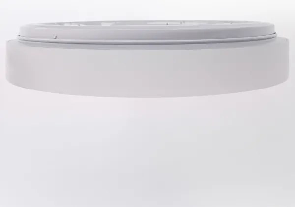 Brilagi - Plafonieră LED dimabilă WALDO, 48 W, 230 V, Ø 40 cm, alb/argintiu, cu telecomandă