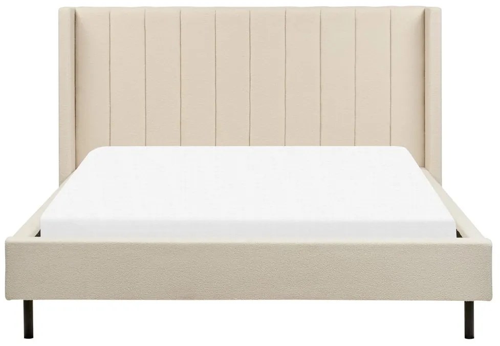 Pat matrimonial 160 cm Vue (boucle bej) (cu somieră). 1076453