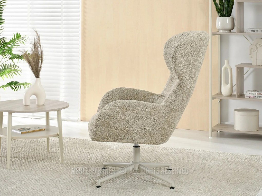 Fotoliu Trudy (bej + crem). 1110434