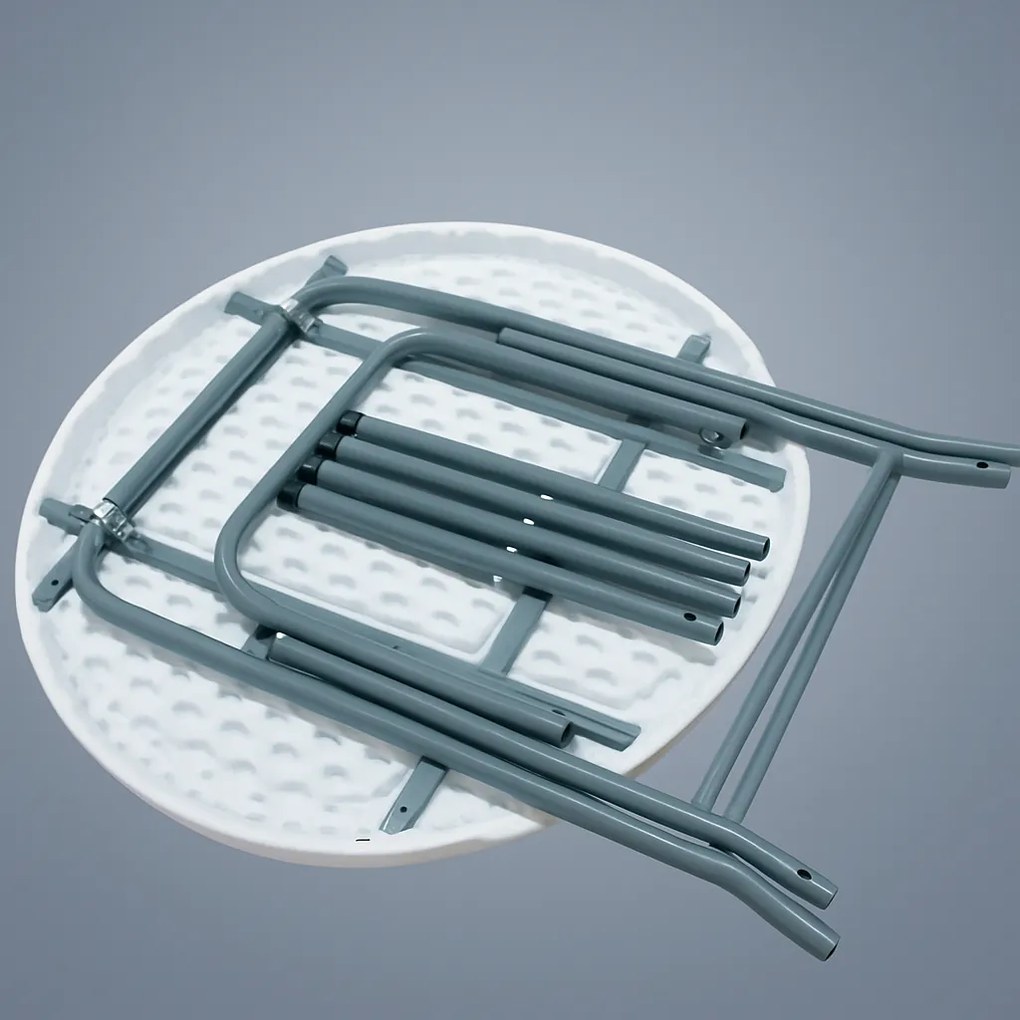 Masă rotundă pliabilă de tip „bar”