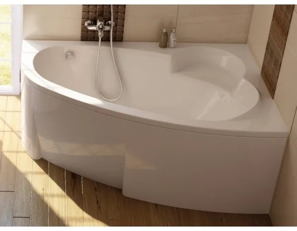 Ravak C491000000 - Cadă de colț ASYMMETRIC 170x110 cm acrilic/albă