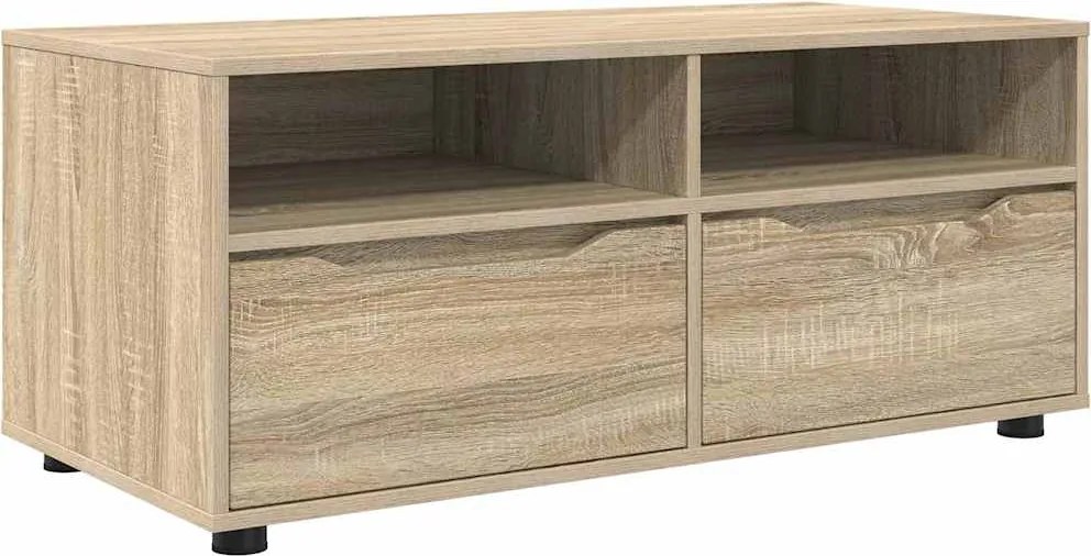 vidaXL Cabinet TV Stejar Sonoma 100 x 48 x 43 cm Lemn compozit