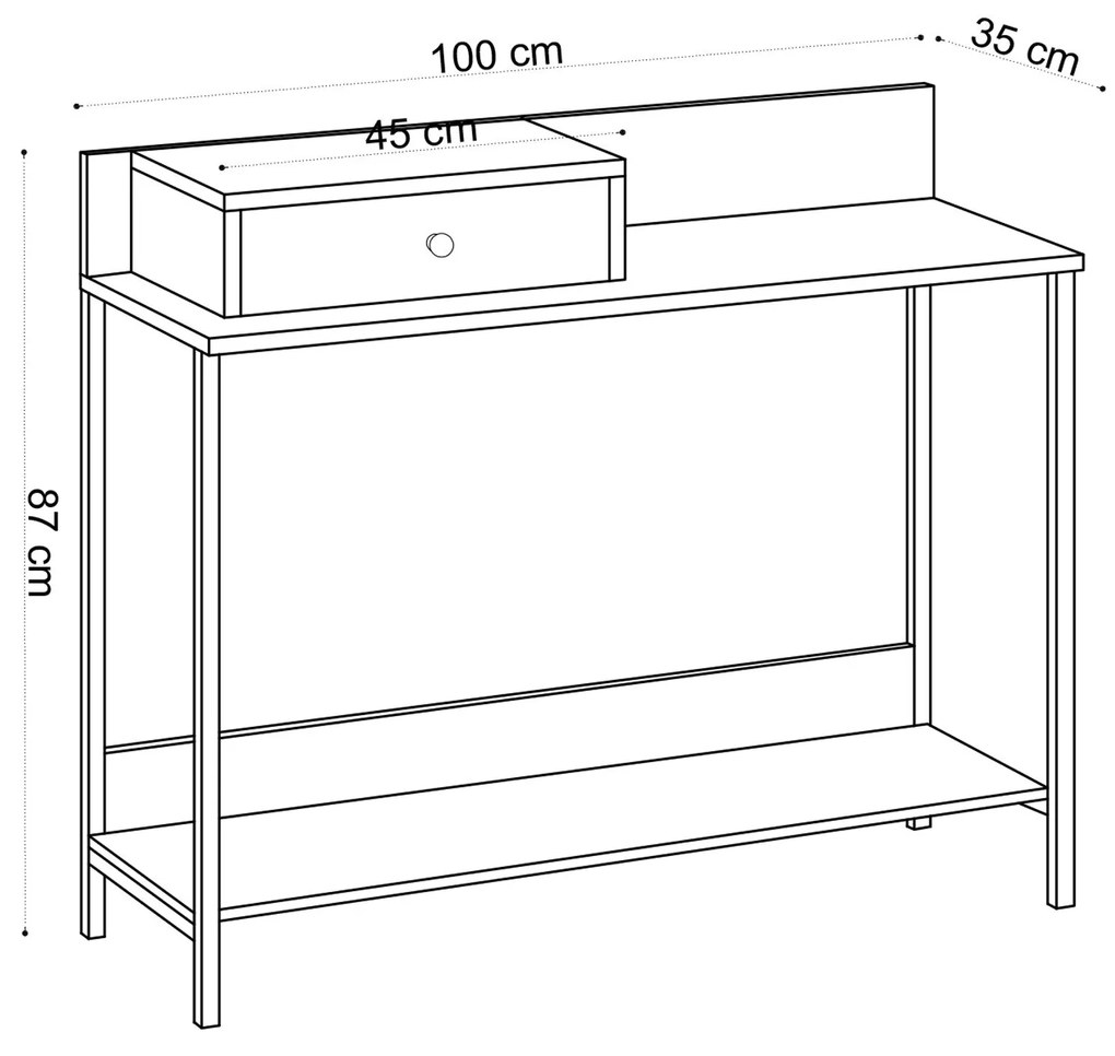 Cabinet Alix - Sapphire Oak