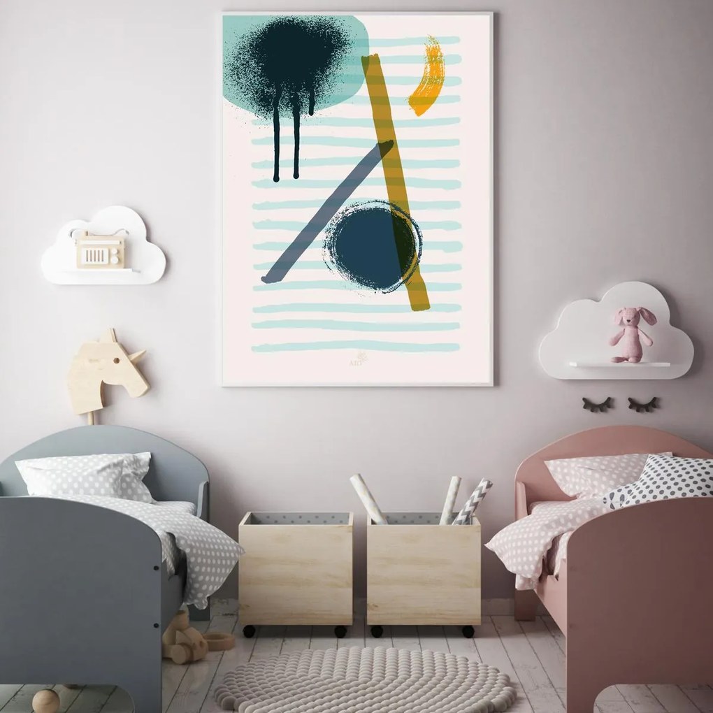 Poster - Abstracție artistică (A4)