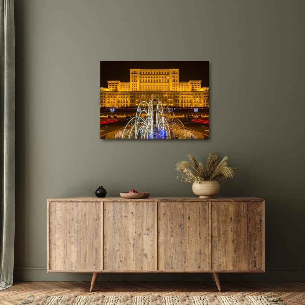 Tablou - Palatul Parlamentului, București, România (70x50 cm)