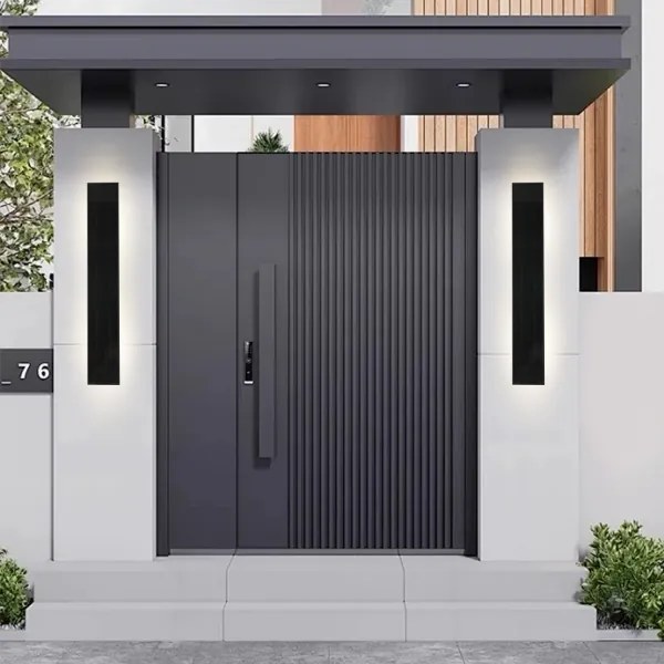 Brilagi - Aplică LED solară de perete SUN LED/4W/230V 60 cm 4000 mAh IP44