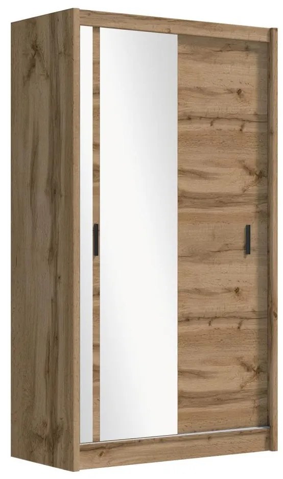 Dulap cu oglindă SABRINA 150x215 cm, stejar woltan