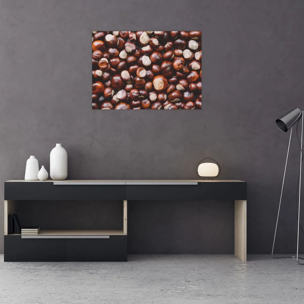 Tablou - Castane coapte (70x50 cm)