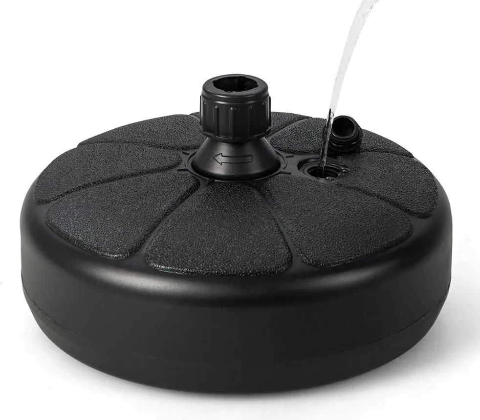 Bază pentru umbrelă umplută cu apă sau nisip